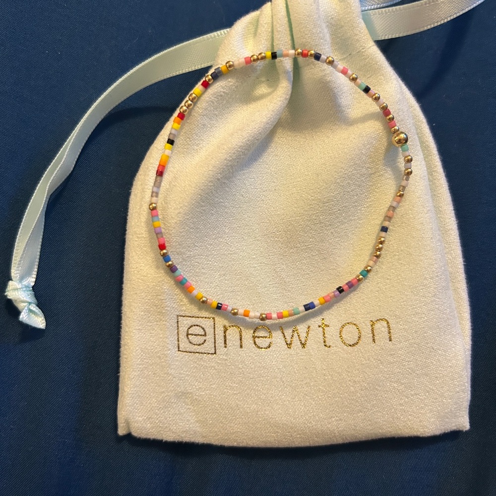 eNewton Gold Beaded Hope Unwritten Extends Bracelet